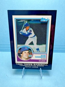 Ryan Sandberg 1983 Commemorative Rookie Patch Card - Picture 1 of 2