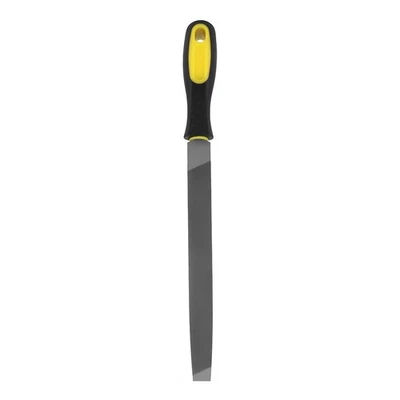8in Flat Mill File Smooth Blade With Handle Edge File Sharpening Tool Engine SPG - Image 1 of 4