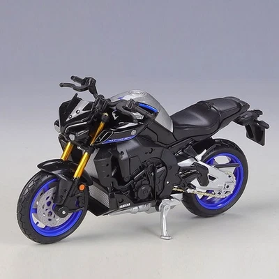 Yamaha MT-10 SP 2023 escala 1:18 - modelo de motocicleta fundido a presión de aleación Foto 1 de 4
