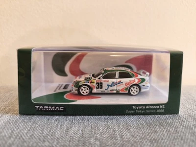 TOYOTA Altezza N1 #36 CASTROL 1999 Super Taikyu Series Tarmac 1:64 MINT IN BOX  - Immagine 1 di 4