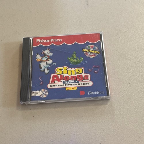 Fisher-Price Sing Alongs Volume 1 Barnyard Rhythm & Moos CD-ROM 1995 ...
