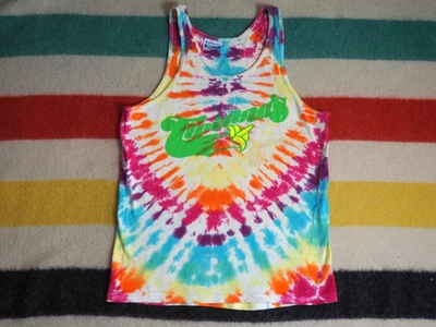 Camiseta sin mangas de colección años 80 90 Hanes Tipitinas Nueva Orleans EE. UU. Bar Tie Dye para hombre S Foto 1 de 4