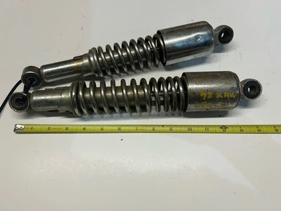 Amortiguadores traseros para motocicleta Kawasaki 250 F11 1973 Foto 1 de 2