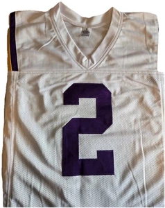 JaMarcus Russell Autographed Custom Stitched Jersey LSU Beckett Certified - Picture 1 of 4