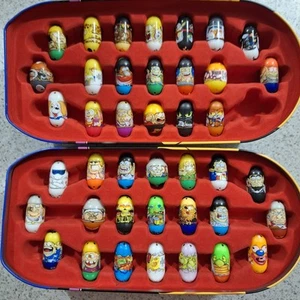 41 x Mighty Beanz w/ Large No. 189 Captain Bean Metal Case - Picture 1 of 9