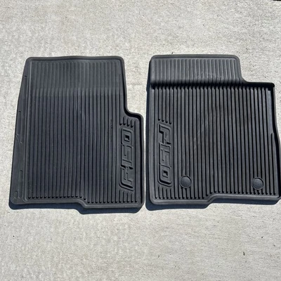 2010-2014 Ford F-150 F150 Front All Weather Signature Floor Mats Pair OEM 10-14 - Image 1 of 4