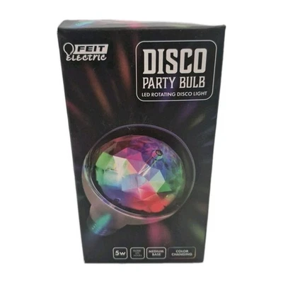 Feit Electric 5W Led Rotating Disco Light Bulb 1Pk - Image 1 of 4