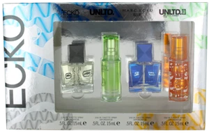 Mark Ecko For Men 4 piece set: Miniature EDT 0.5 oz Cologne Spray Shopworn New - Picture 1 of 1