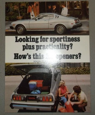 Toyota Celica GT 1976 folleto postal original   Foto 1 de 2