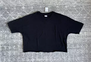 Cotton On Womens L Athletic Top Loose Fit Sweatshirt Raw Edge NWT J9 - Picture 1 of 6