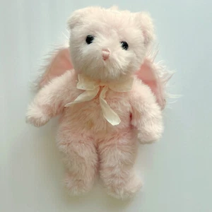 TY Beanie Baby Faithful 2006 Pink Bear Wings - Picture 1 of 9