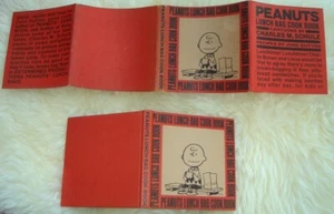 Charles M. Schulz - Peanuts Lunch Bag Cook Book - 1st/1st & Original D/J - 1970 - Picture 1 of 11