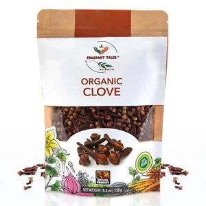organic whole cloves 300 Grams ( 10.6 oz) - 2 Pack - Picture 1 of 9