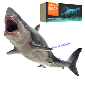 Megalodon Prehistoric Shark Dinosaurs Model Toy Figure PNSO Collection IN STOCK