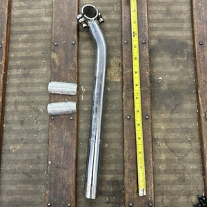Mid  School BMX Seatpost Layback 98 1998 Stamp CRMO 26.0mm OG Chrome GT Dyno - Picture 1 of 8