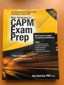 CAPM Exam Prep : Rita's Course in a Book for Passing the CAPM Exam by Rita Mulca - Picture 1 of 4