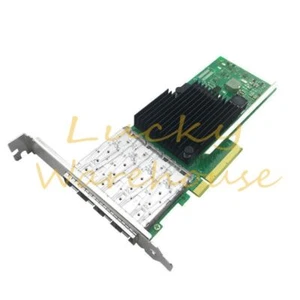 1PC   4-port 10Gbps SFP+ PCIe 3.0 x8 10Gbps Ethernet network card  X710-DA4~ - Afbeelding 1 van 6