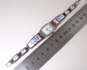 LUCH USSR Ladies Women's Watch Mechanical Watch, Enamel, Filigree Original 100% - Picture 1 of 10
