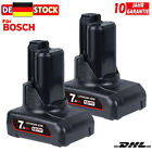 2X 7000Mah Für Bosch Professional Gba 12V Akku Bat411 Li-Ion Gsr Gdr Gsa Bat412