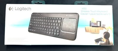 Logitech K400 Wireless Touch Keyboard New in Sealed Box - Image 1 of 2