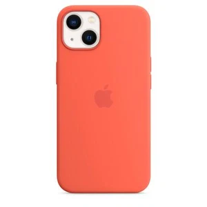 Étui/housse en silicone authentique/officiel Apple iPhone 13 - Nectarine - Neuf - Photo 1/10
