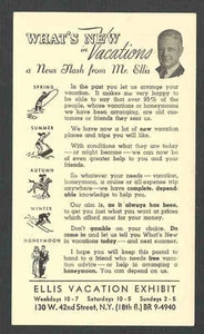 DATED 1958 PC ELLIS VACATION EXHIBITS NYC - Picture 1 of 1