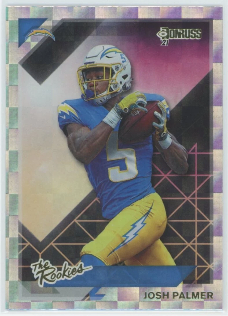 2021 Donruss Optic The Rookies #18 Josh Palmer RC Los Angeles Chargers