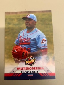 Wilfredo Pereira 2022 Peoria Chiefs Team Card