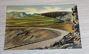 Postkarte Rocky Mountain Nationalpark Tundra Kurven Trail Ridge Colorado CO - Bild 1 von 2