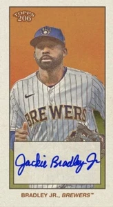 [DIGITAL CARD] Topps Bunt - Jackie Bradley Jr - Topps 206 21 S3 - Mini Signature - Picture 1 of 1