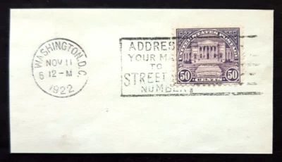 SCV $1500 US Stamp 570 ARLINGTON FDC on Piece ~ PSE Certification ~ ULTRA RARE - Image 1 of 3