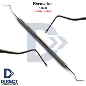Spoon Excavator 816-B 1.4mm Dental Restorative Cavity Carious Decay Remover Tool - Picture 1 of 1