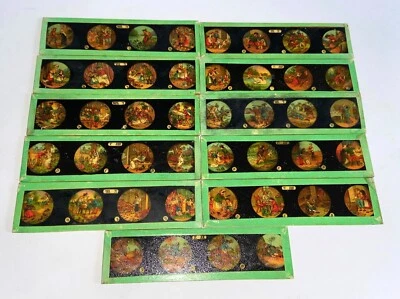 Lanterne Magique 11 Photos Bildstreifen Dias Märchenbilder 11 X 3 CM - Photo 1/3