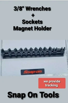 SNAP ON 3/8 SAE & METRIC Socket & Wrenches & Ratchets MAGNET Holder Tray NEW!!!! - Image 1 of 4
