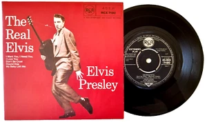 MINT / UNPLAYED Elvis Presley The Real Elvis EP (RCX 7190) 45 7" VIN - Picture 1 of 2