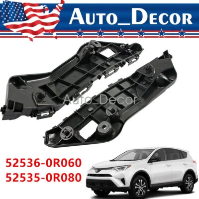 Кронштейны фиксаторы поддержки переднего бампера левые правые для Toyota RAV4 2016 2017 2018 годов выпуска - Изображение 1 из 4