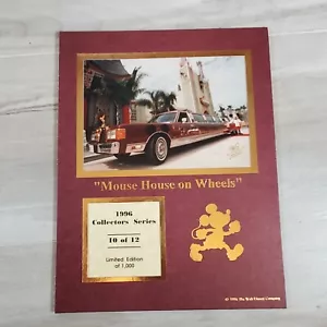 Vintage Walt Disney World membro del cast serie collezionisti casa dei topi su ruote - Foto 1 di 12