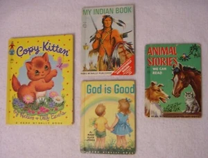 Vintage Rand McNally Children's Elf Books (Lot of 4) - Picture 1 of 11