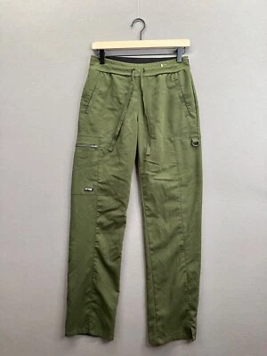Greys Anatomy Womens Green Pants Elastic Waist Drawstring Size XS - Image 1 of 4