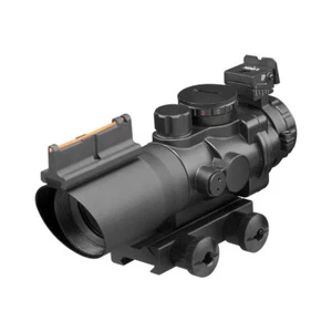 Tactical Scope 4X32 Tri-Rail Mount with Quick Release Chevron - Picture 1 of 6