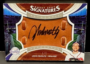 John Smoltz 2006 Upper Deck Sweet Spot Signatures Auto Glove /5 Autograph *Read* - Picture 1 of 3