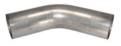 5" INCH (127mm) EXHAUST PIPE MANDREL BEND 304 STAINLESS STEEL 45 DEGREE BEND - image 1 of 4