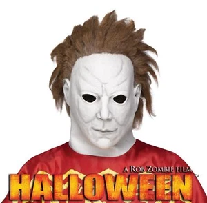 Michael Myers Mask The Beginning Rob Zombie Halloween Full Over Head Mask - Picture 1 of 1