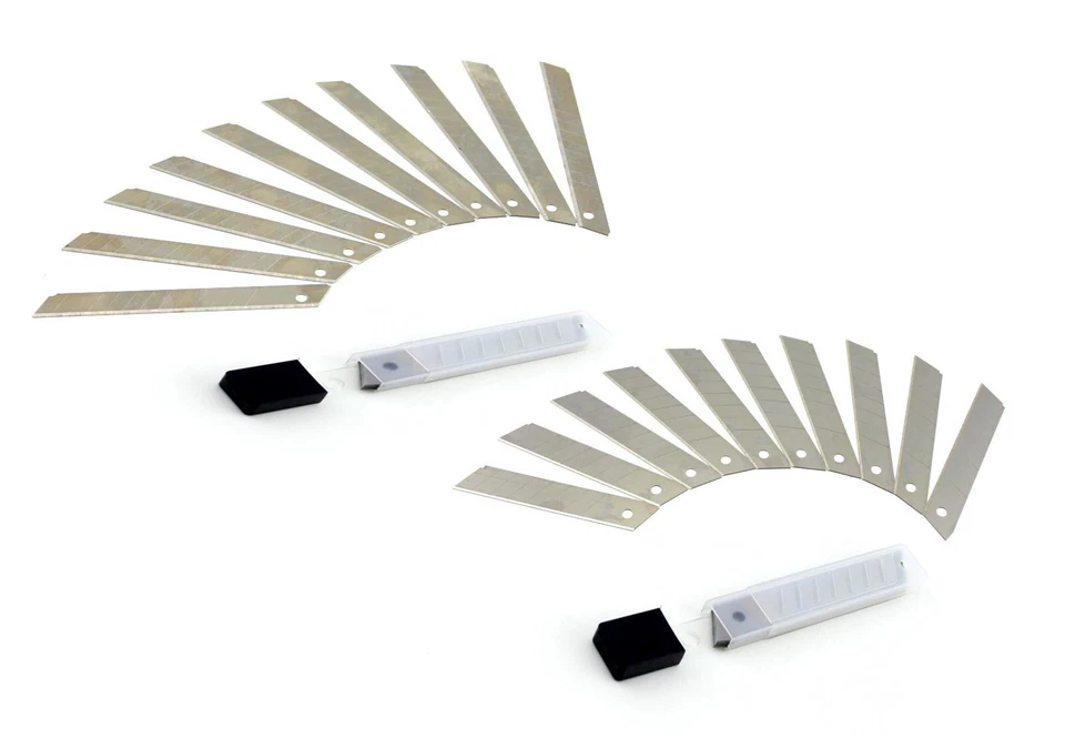 Cuttermesser Ersatzklingen Klingen Klinge Messer Abbrechklingen Teppichmesser - Bild 1 von 1