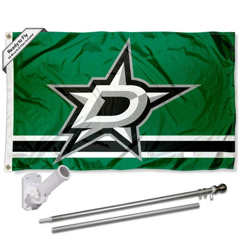 Dallas Stars Flag Pole and Bracket Kit Cover