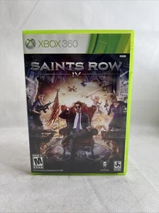 Saints Row IV (Microsoft Xbox 360, 2014) CIB Complete Video Game W/ Manual - Picture 1 of 5