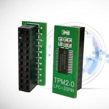 TPM2.0 Module TPM 20 broches LPC TPM 2.0 Plateformes confiance Authentique R7