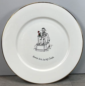 Merry Masterpieces 1999 Dayton Hudson Christmas 10.75" Plate Santa Lincoln - Picture 1 of 5
