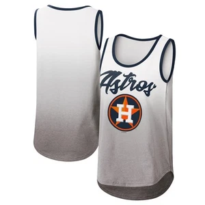 Women's G-III 4Her by Carl Banks White Houston Astros Logo Opening Day Tank Top - Picture 1 of 3