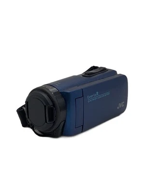 JVC Kenwood Camcorder Everio R GZ-R480-A [Navy Blue] Used - Image 1 of 4